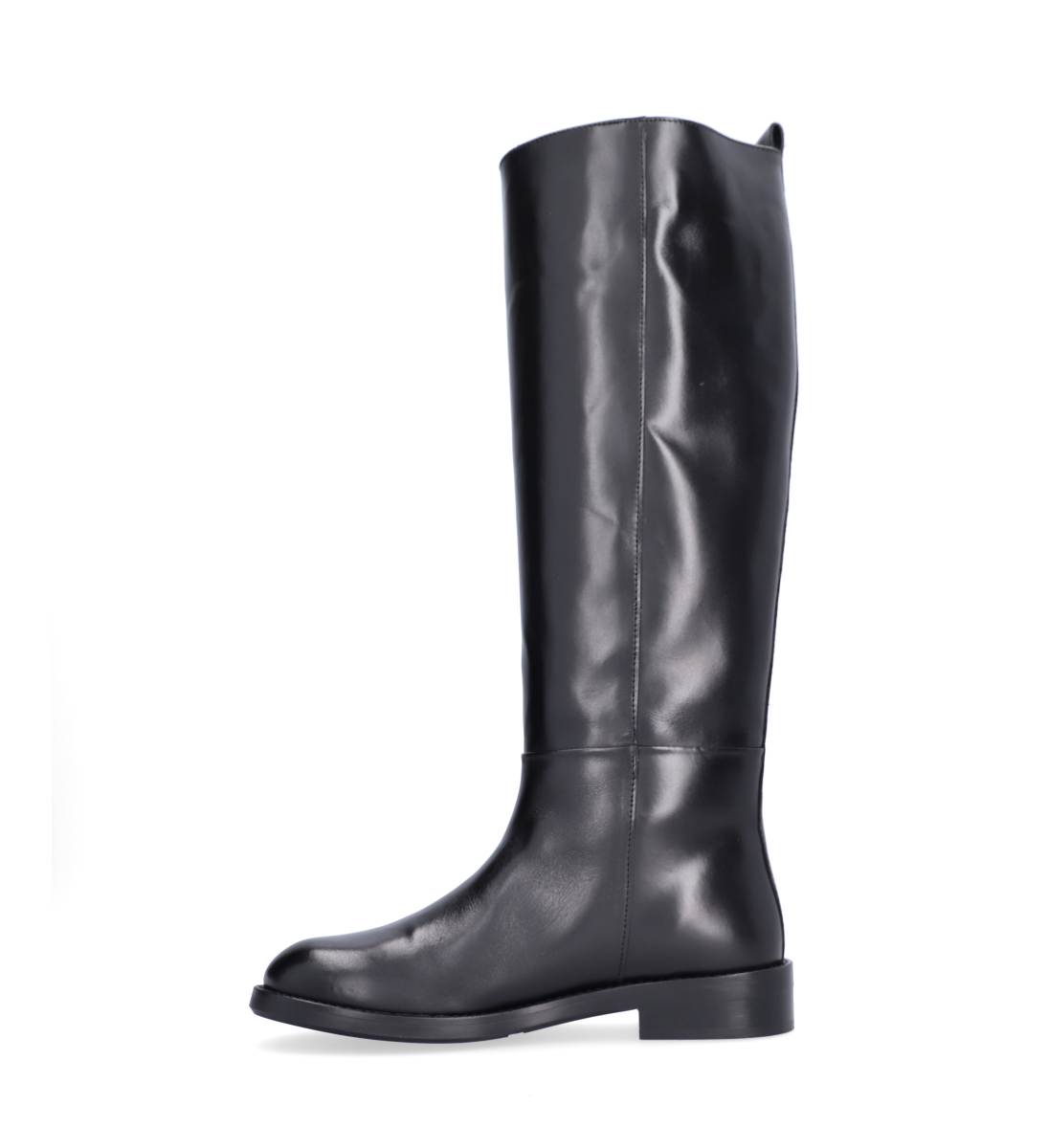 A19106 lang støvle - Black rustic oil 800